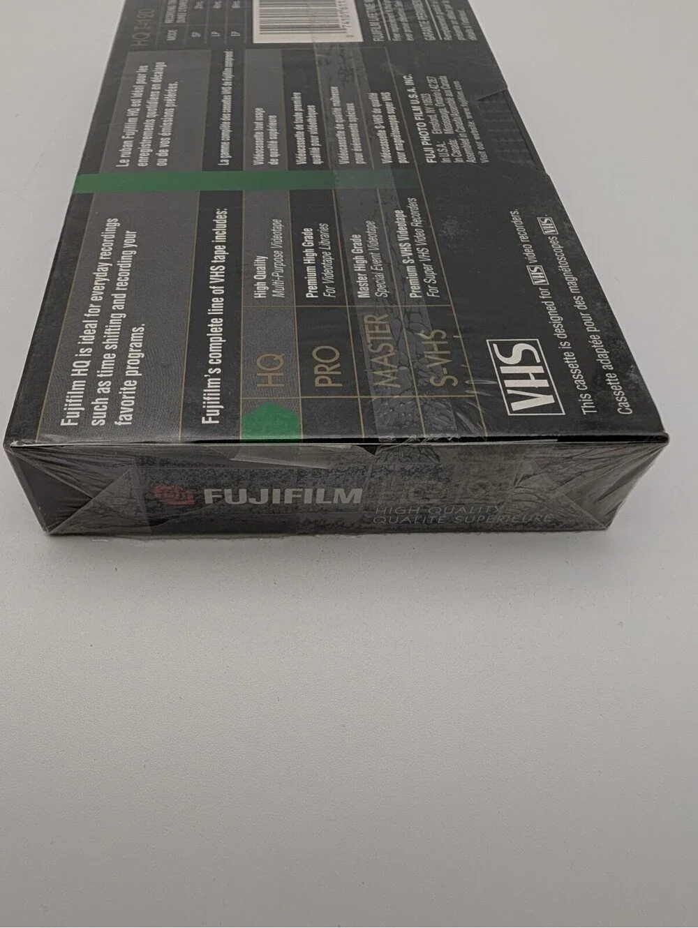 FUJIFILM HQ 120 6 HOURS HIGH QUALITY MULTI-PURPOSE VIDEOTAPE VHS NEW SEALED